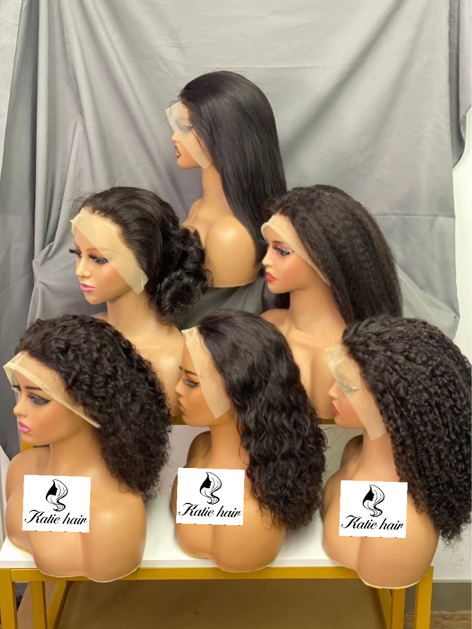 13*4 Lace frontal wig straight,curly,kinkystraight 100% human hair