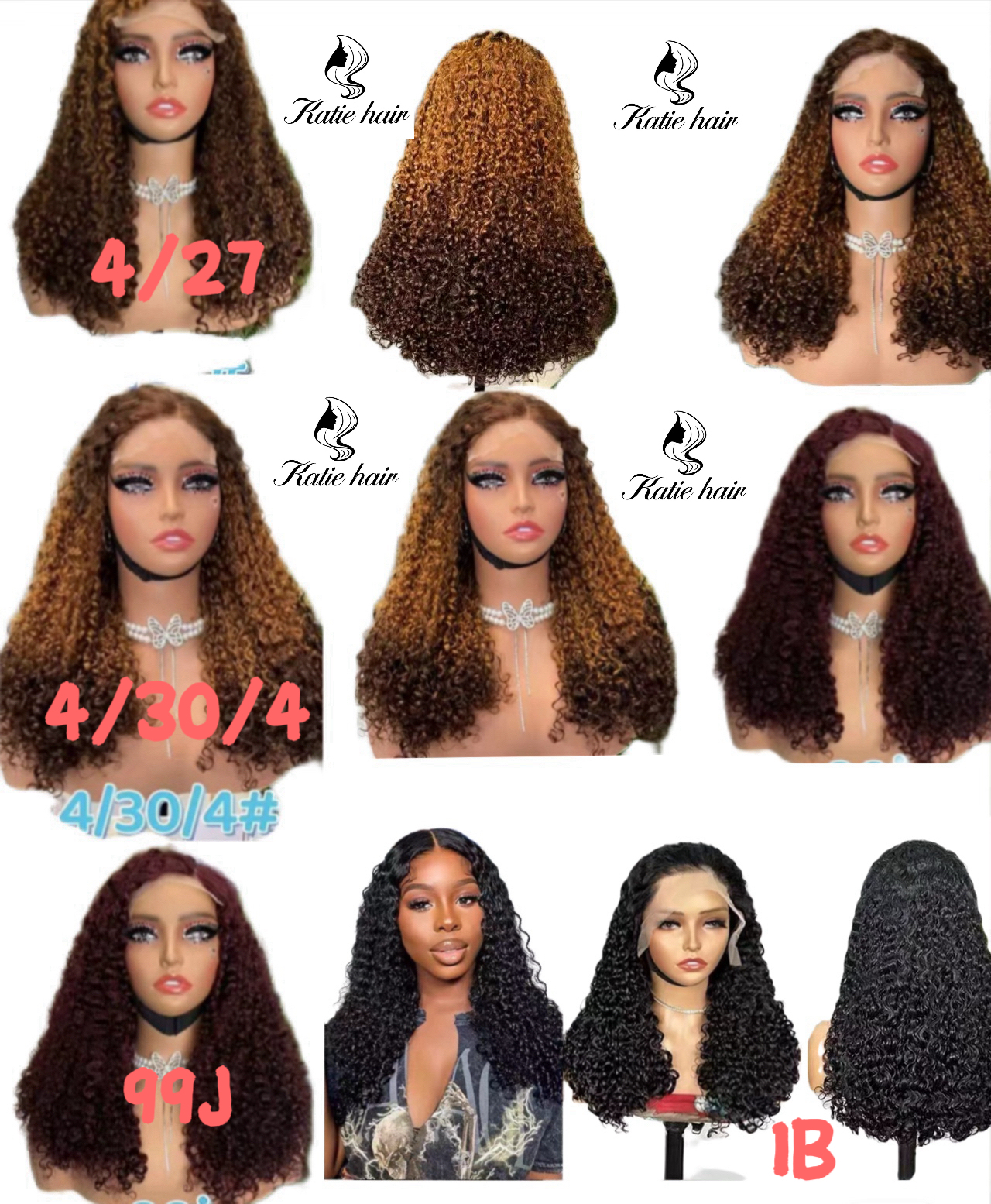 Super double drawn 5*5 pixie curls closure wig